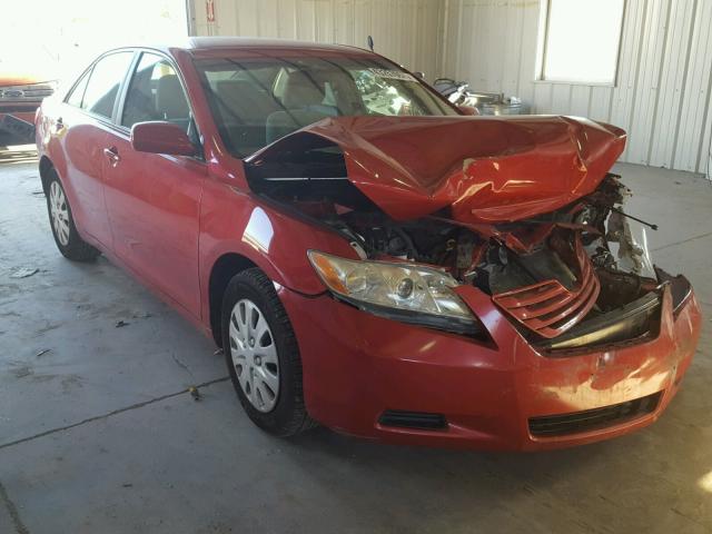 4T1BE46K18U246937 - 2008 TOYOTA CAMRY CE RED photo 1