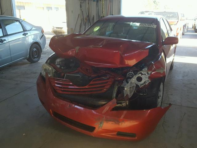 4T1BE46K18U246937 - 2008 TOYOTA CAMRY CE RED photo 9