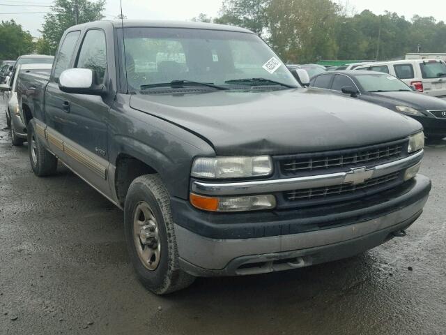 2GCEK19V721114623 - 2002 CHEVROLET SILVERADO GRAY photo 1