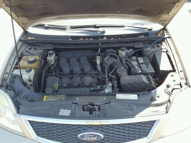 1FAHP24136G126484 - 2006 FORD FIVE HUNDR BROWN photo 7