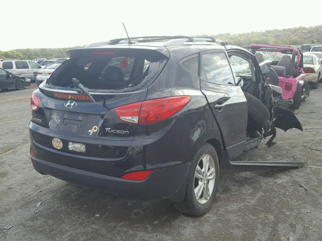 KM8JU3AC0CU435631 - 2012 HYUNDAI TUCSON GLS BLACK photo 4