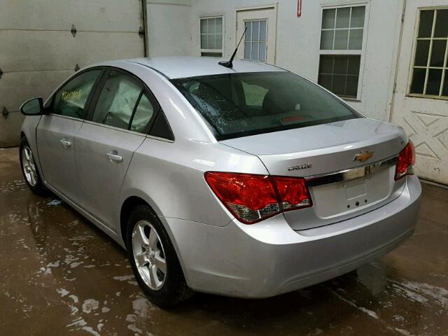 1G1PC5SB4E7331690 - 2014 CHEVROLET CRUZE LT SILVER photo 3