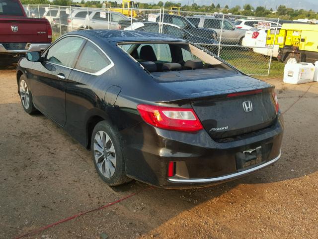 1HGCT1B3XFA013697 - 2015 HONDA ACCORD LX- BLACK photo 3