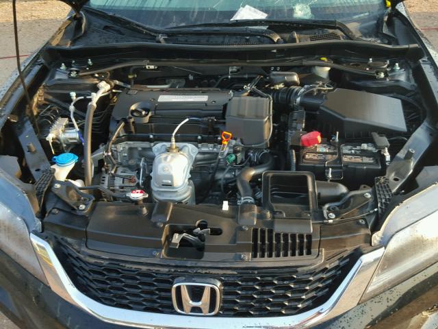 1HGCT1B3XFA013697 - 2015 HONDA ACCORD LX- BLACK photo 7