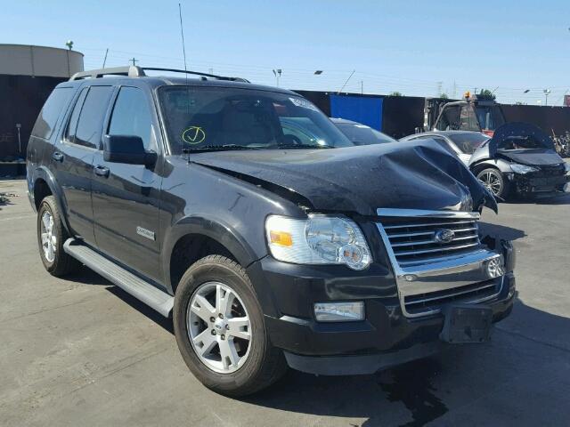 1FMEU63E28UA32579 - 2008 FORD EXPLORER X BLACK photo 1