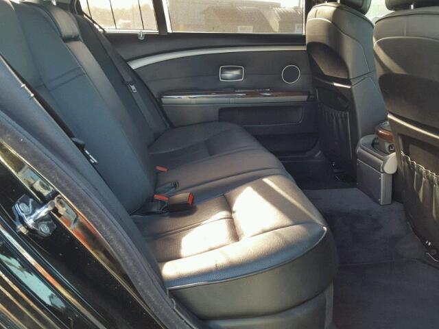 WBAHN83538DT81015 - 2008 BMW 750 LI Negro foto 6