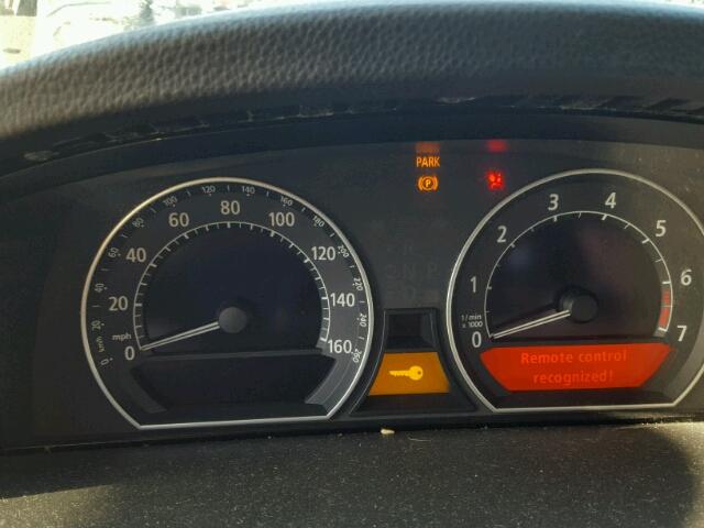 WBAHN83538DT81015 - 2008 BMW 750 LI Negro foto 8