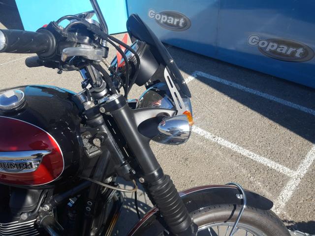SMT910K14ET644733 - 2014 TRIUMPH MOTORCYCLE BONNEVILLE BLACK photo 9