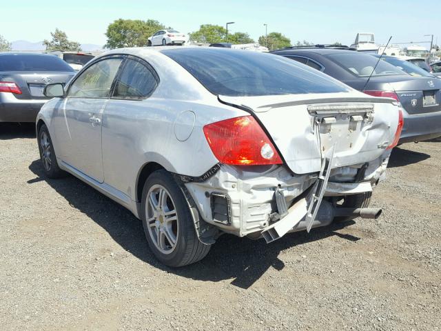 JTKDE177250024800 - 2005 TOYOTA SCION TC 银色 照片 3
