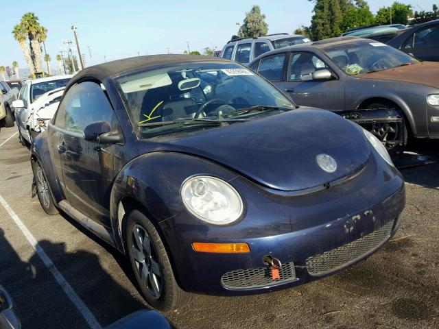 3VWRF31Y56M306125 - 2006 VOLKSWAGEN NEW BEETLE 蓝色 照片 1