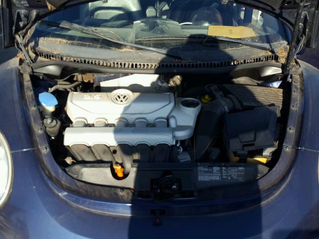 3VWRF31Y56M306125 - 2006 VOLKSWAGEN NEW BEETLE 蓝色 照片 7