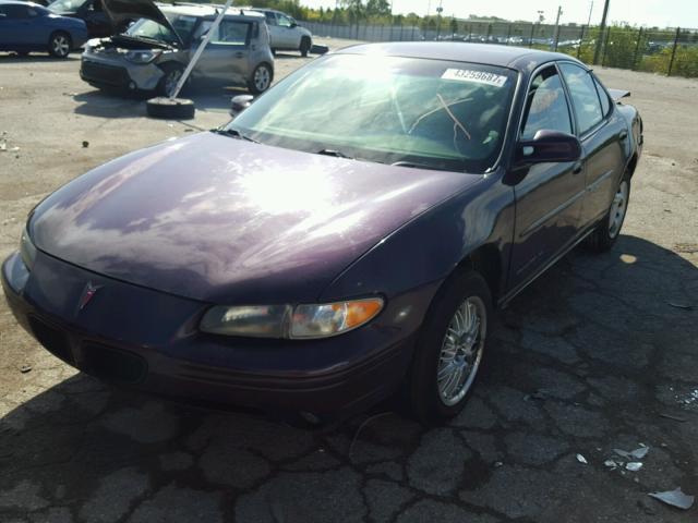 1G2WJ52M4WF261565 - 1998 PONTIAC GRAND PRIX PURPLE photo 2