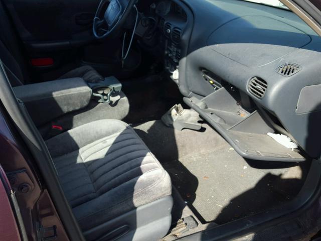 1G2WJ52M4WF261565 - 1998 PONTIAC GRAND PRIX PURPLE photo 5