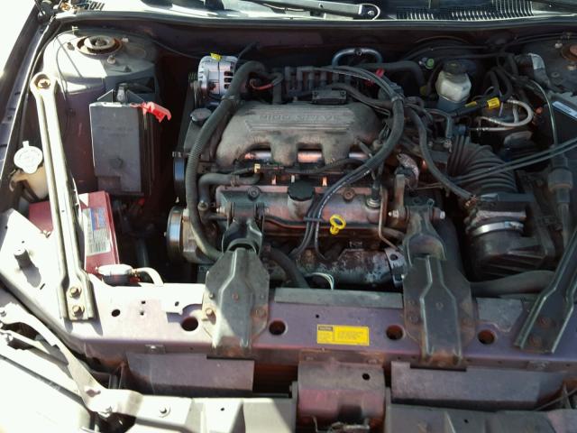 1G2WJ52M4WF261565 - 1998 PONTIAC GRAND PRIX PURPLE photo 7