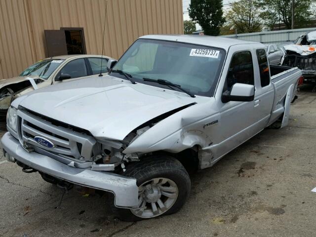 1FTZR45EX7PA55484 - 2007 FORD RANGER SUP SILVER photo 2