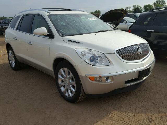 5GAKVDED8CJ366432 - 2012 BUICK ENCLAVE WHITE photo 1