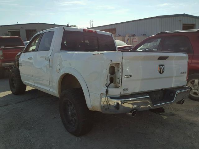 1C6RR7NM6FS500220 - 2015 RAM 1500 LARAM WHITE photo 3