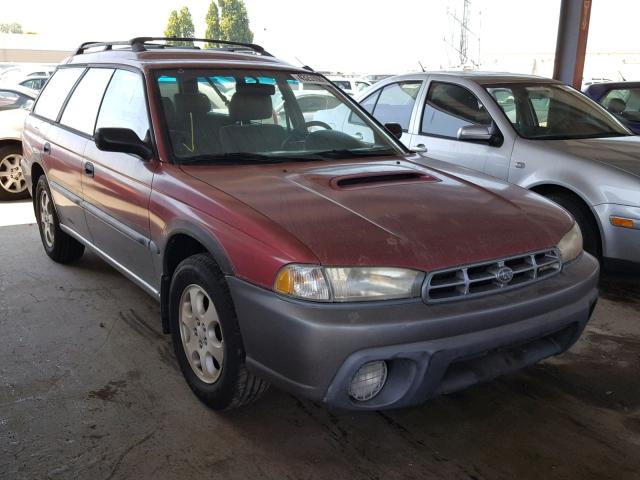 4S3BG6854W7643782 - 1998 SUBARU LEGACY 30T RED photo 1