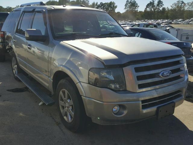 1FMFU19558LA88116 - 2008 FORD EXPEDITION SILVER photo 1