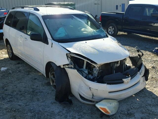 5TDZA23C25S338235 - 2005 TOYOTA SIENNA WHITE photo 1