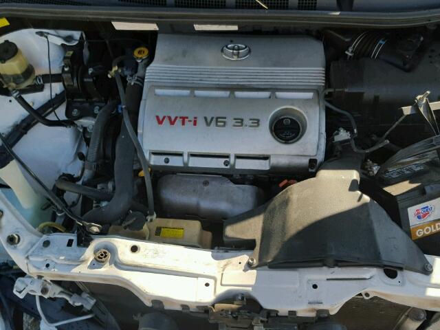 5TDZA23C25S338235 - 2005 TOYOTA SIENNA WHITE photo 7