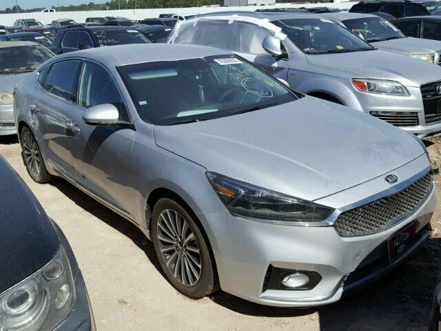 KNALB4J15H5042438 - 2017 KIA CADENZA PR GRAY photo 1