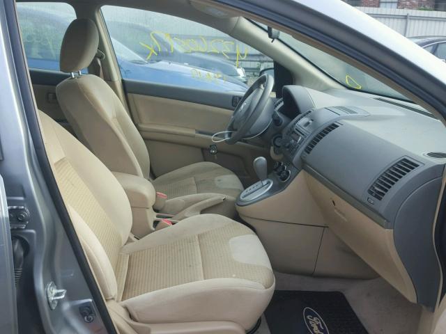 3N1AB61E47L662126 - 2007 NISSAN SENTRA 2.0 GRAY photo 5