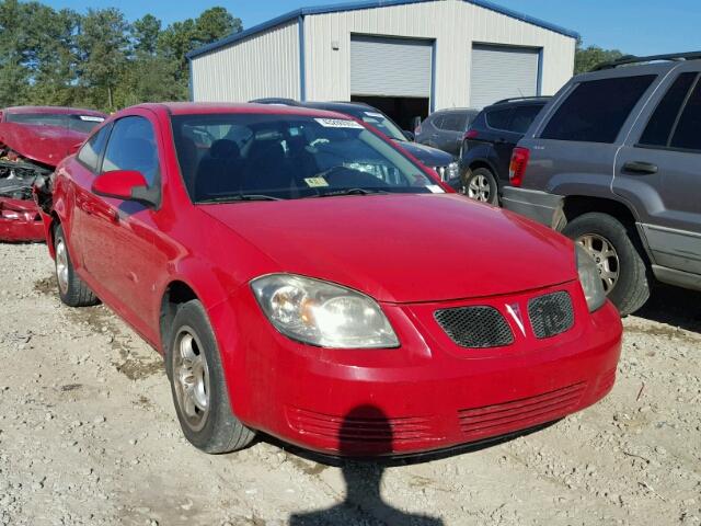 1G2AS18HX97110528 - 2009 PONTIAC G5 RED photo 1