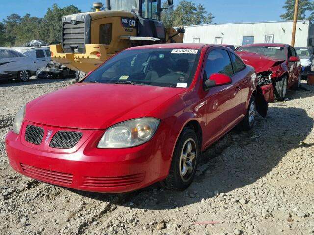 1G2AS18HX97110528 - 2009 PONTIAC G5 RED photo 2