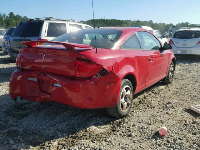 1G2AS18HX97110528 - 2009 PONTIAC G5 RED photo 4