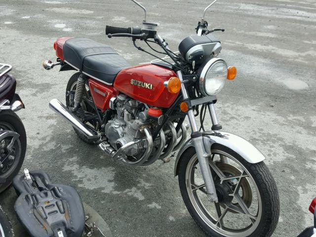 GS550E135664 - 1980 SUZUKI MOTORCYCLE RED photo 2