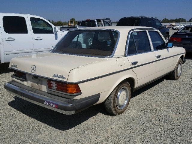 12312310048925 - 1978 MERCEDES-BENZ 240 D CREAM photo 4