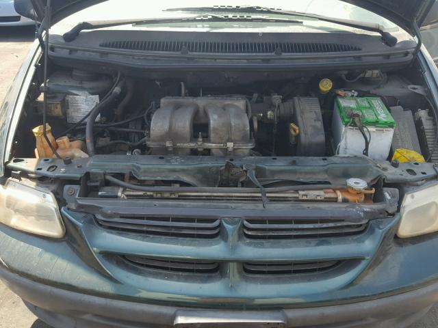 2B4FP25BXXR305742 - 1999 DODGE CARAVAN GREEN photo 7