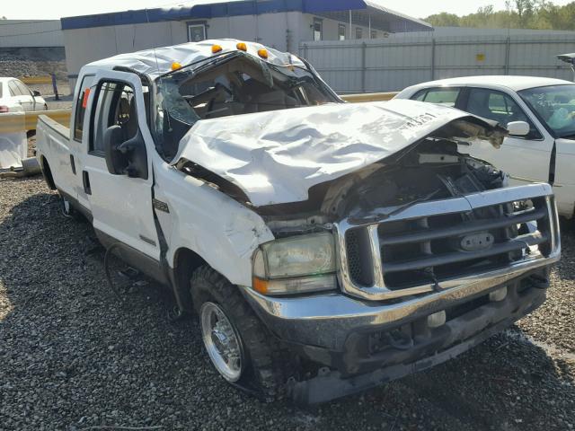 1FTSW30P34ED31198 - 2004 FORD F350 SRW S WHITE photo 1