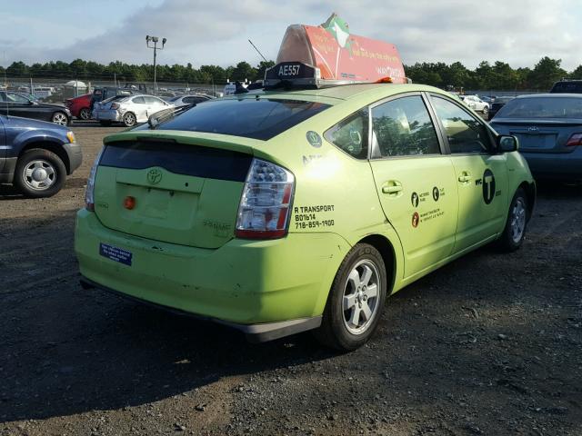 JTDKB20U773295365 - 2007 TOYOTA PRIUS 绿色 照片 4