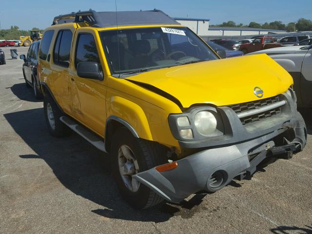 5N1ED28T94C619944 - 2004 NISSAN XTERRA XE YELLOW photo 1