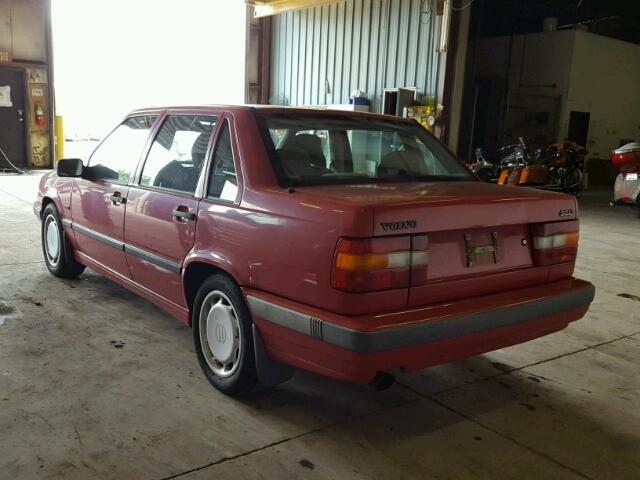 YV1LS5527R2145658 - 1994 VOLVO 850 RED photo 3