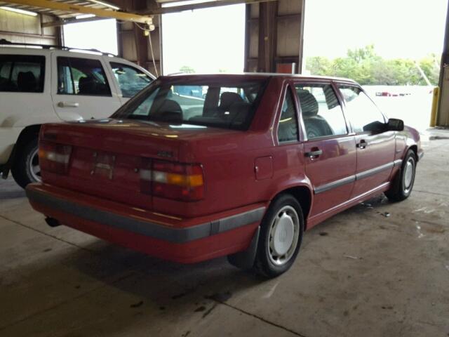 YV1LS5527R2145658 - 1994 VOLVO 850 RED photo 4