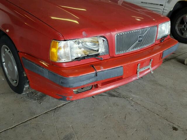 YV1LS5527R2145658 - 1994 VOLVO 850 RED photo 9