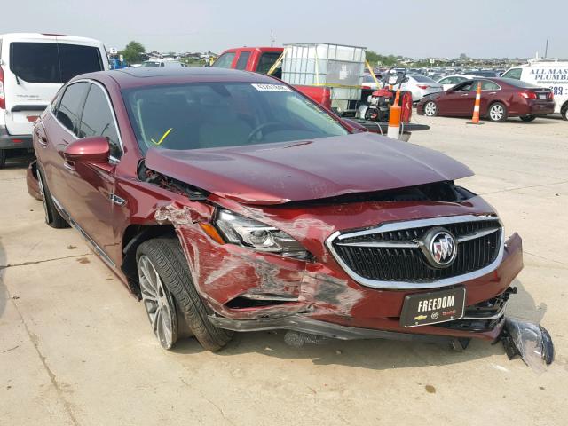 1G4ZP5SS3HU174983 - 2017 BUICK LACROSSE E BURGUNDY photo 1