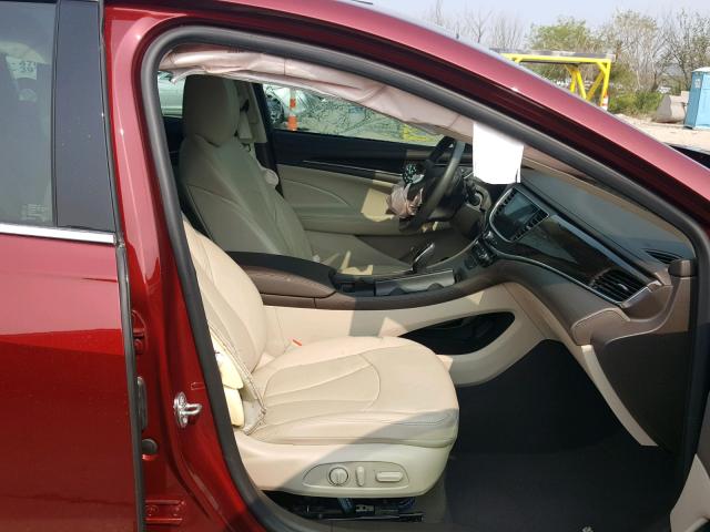 1G4ZP5SS3HU174983 - 2017 BUICK LACROSSE E BURGUNDY photo 5