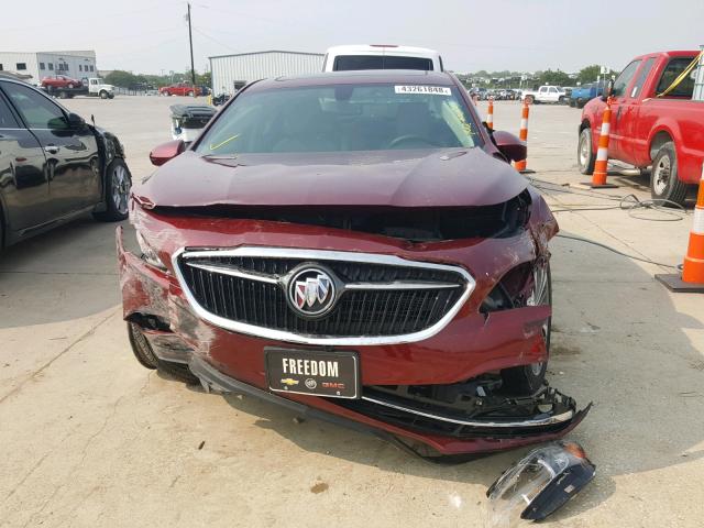 1G4ZP5SS3HU174983 - 2017 BUICK LACROSSE E BURGUNDY photo 9