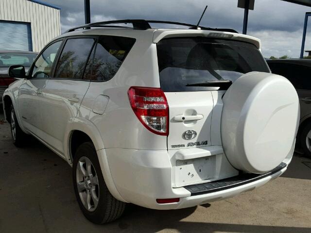 JTMDK4DV6A5090851 - 2010 TOYOTA RAV4 LIMIT WHITE photo 3