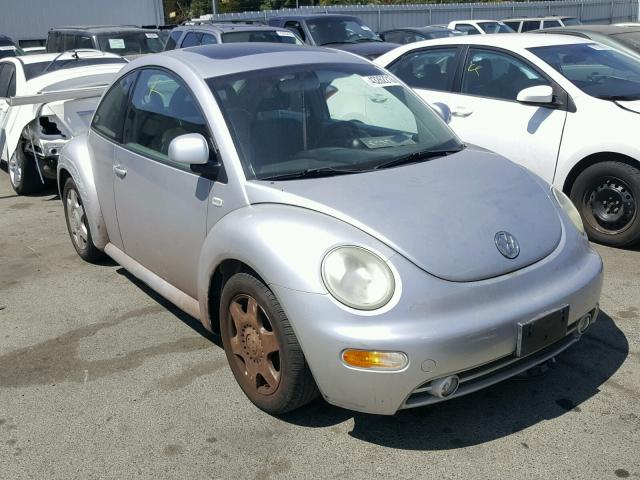 3VWCD21C3YM492602 - 2000 VOLKSWAGEN NEW BEETLE ვერცხლისფერი ფოტო 1