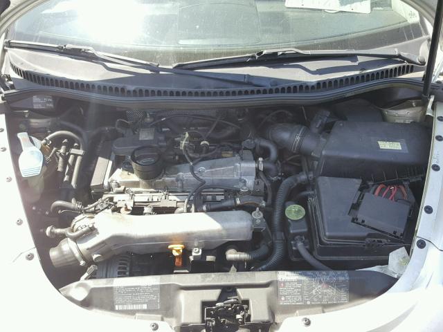 3VWCD21C3YM492602 - 2000 VOLKSWAGEN NEW BEETLE ვერცხლისფერი ფოტო 7