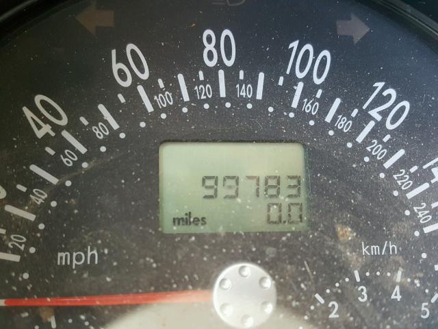 3VWCD21C3YM492602 - 2000 VOLKSWAGEN NEW BEETLE ვერცხლისფერი ფოტო 8