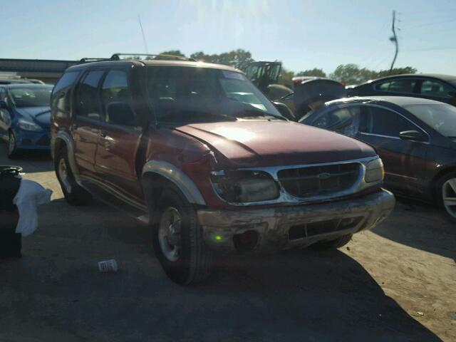 1FMDU35P5XZA13888 - 1999 FORD EXPLORER RED photo 1