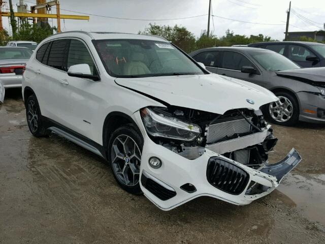 WBXHT3C30G5E53328 - 2016 BMW X1 WHITE photo 1