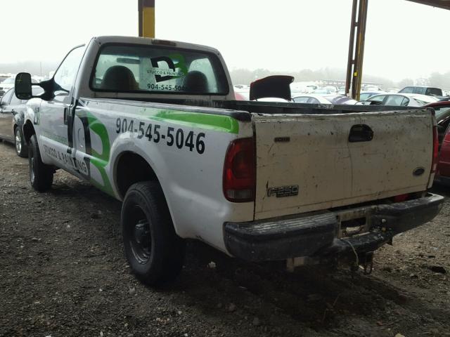 1FTNF21L63EB99622 - 2003 FORD F250 SUPER WHITE photo 3