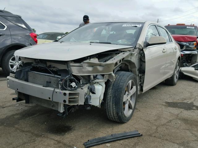 1G1ZC5E16BF200886 - 2011 CHEVROLET MALIBU 1LT 金色 照片 2
